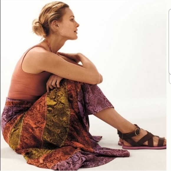 ANTHROPOLOGIE Colima Maxi Tiered Dress - Picture 8 of 12